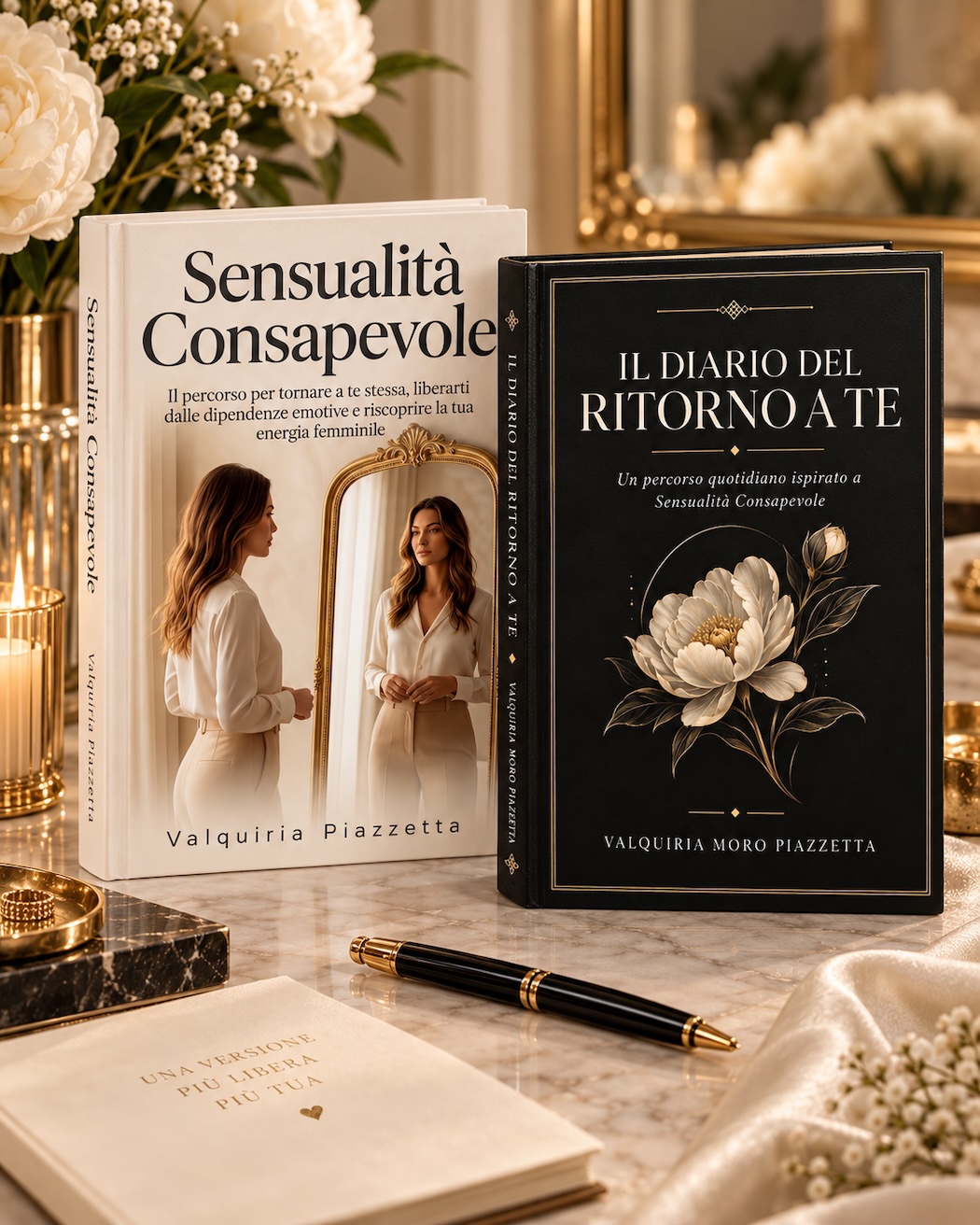 Sensualità Consapevole insieme a Il Diario del Ritorno a Te in versione cartacea